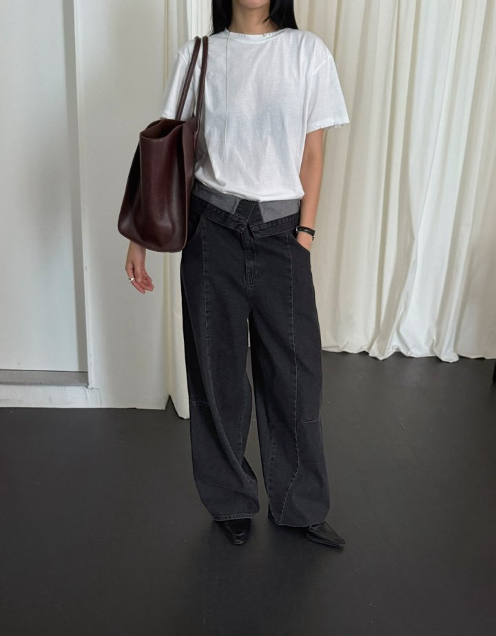 Jade Market - Korean Women Fashion - #womensfashion - Double Ovi Low Rise Pants - 9