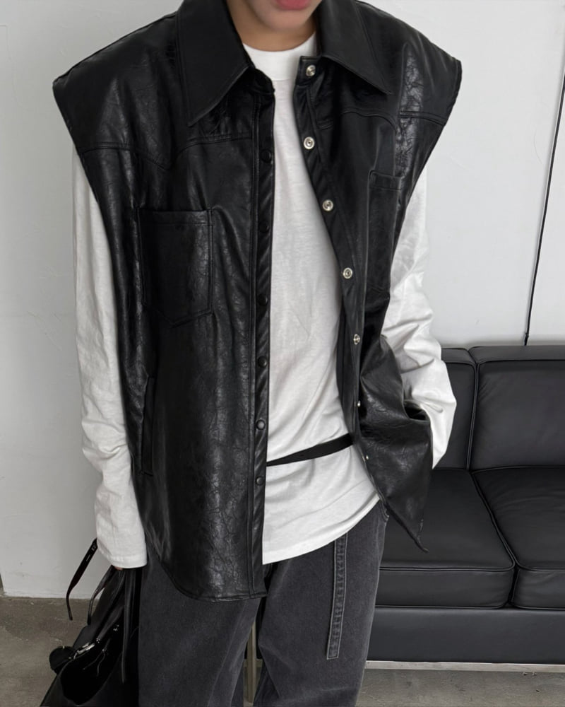 Jade Market - Korean Women Fashion - #womensfashion - Riva Pocket Vest - 12