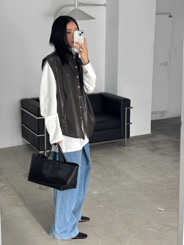 Jade Market - Korean Women Fashion - #womensfashion - Riva Pocket Vest - 8
