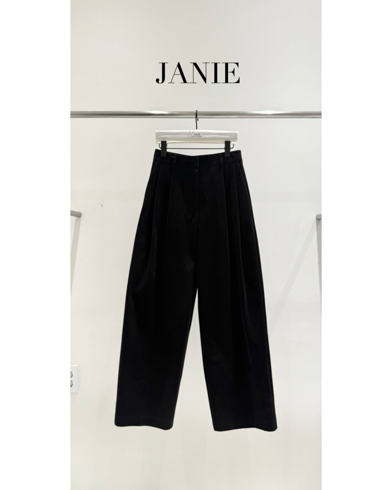 Janie - Korean Women Fashion - #momslook - Basic Cotton Brushed Pants