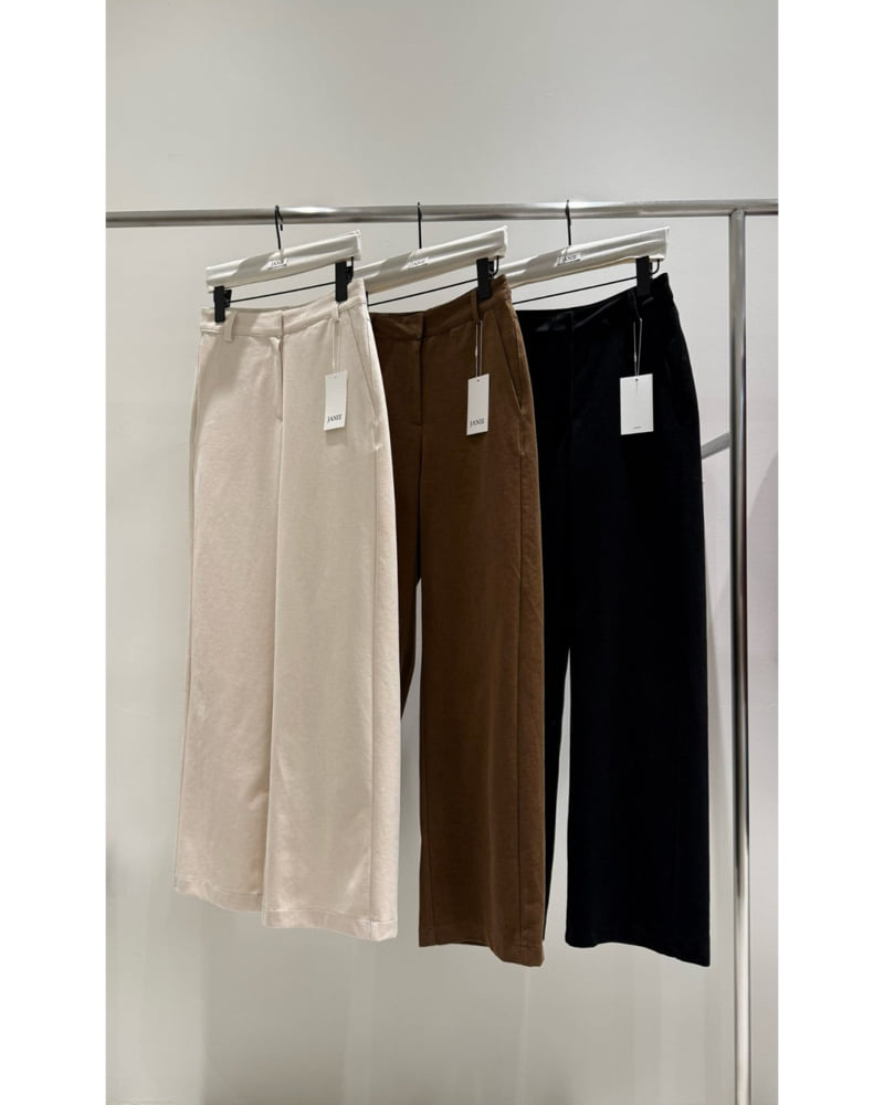Janie - Korean Women Fashion - #momslook - Dia Wide Pants - 6