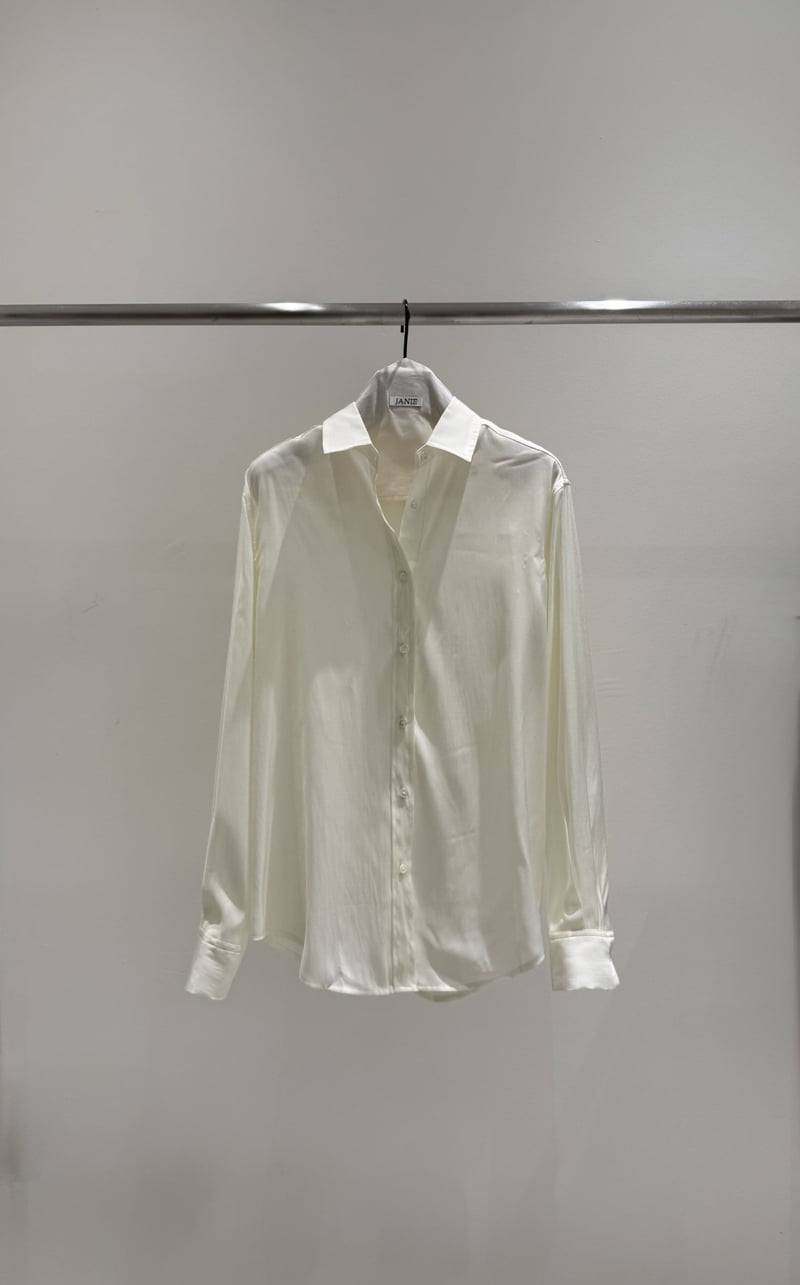 Janie - Korean Women Fashion - #momslook - Silk Blouse