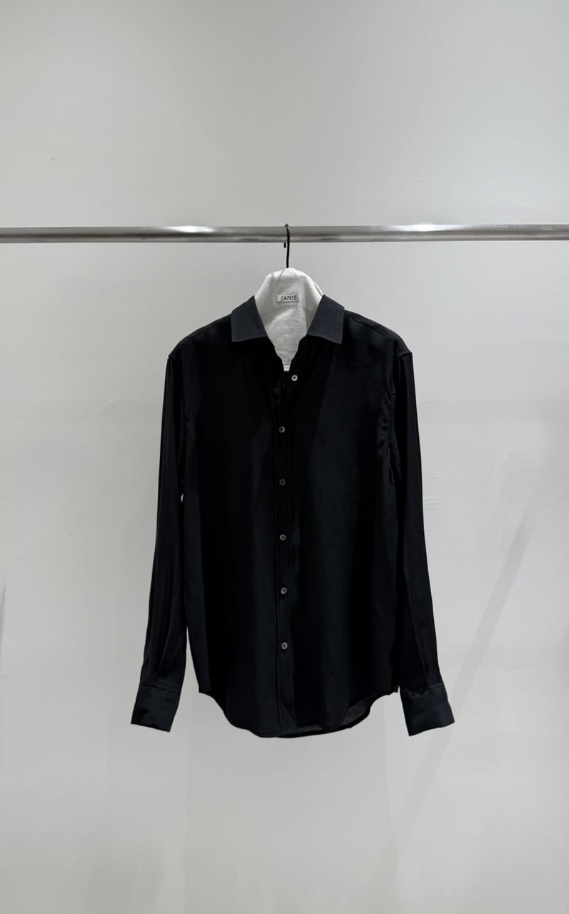 Janie - Korean Women Fashion - #momslook - Silk Blouse - 3