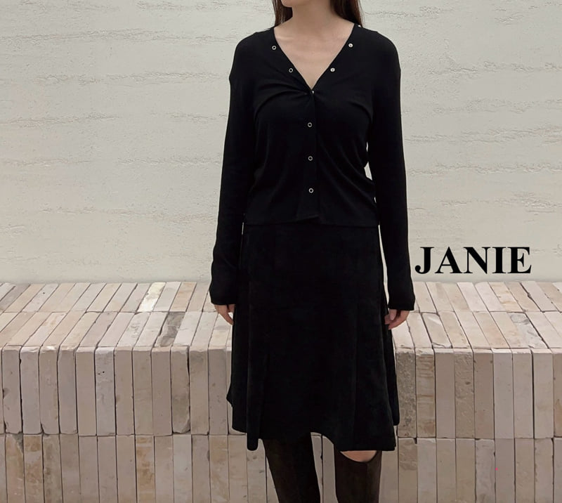 Janie - Korean Women Fashion - #romanticstyle - Gasidot Wool Cardigan - 2