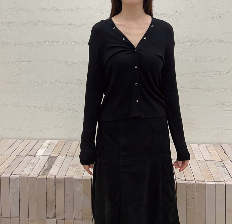 Janie - Korean Women Fashion - #shopsmall - Gasidot Wool Cardigan - 3
