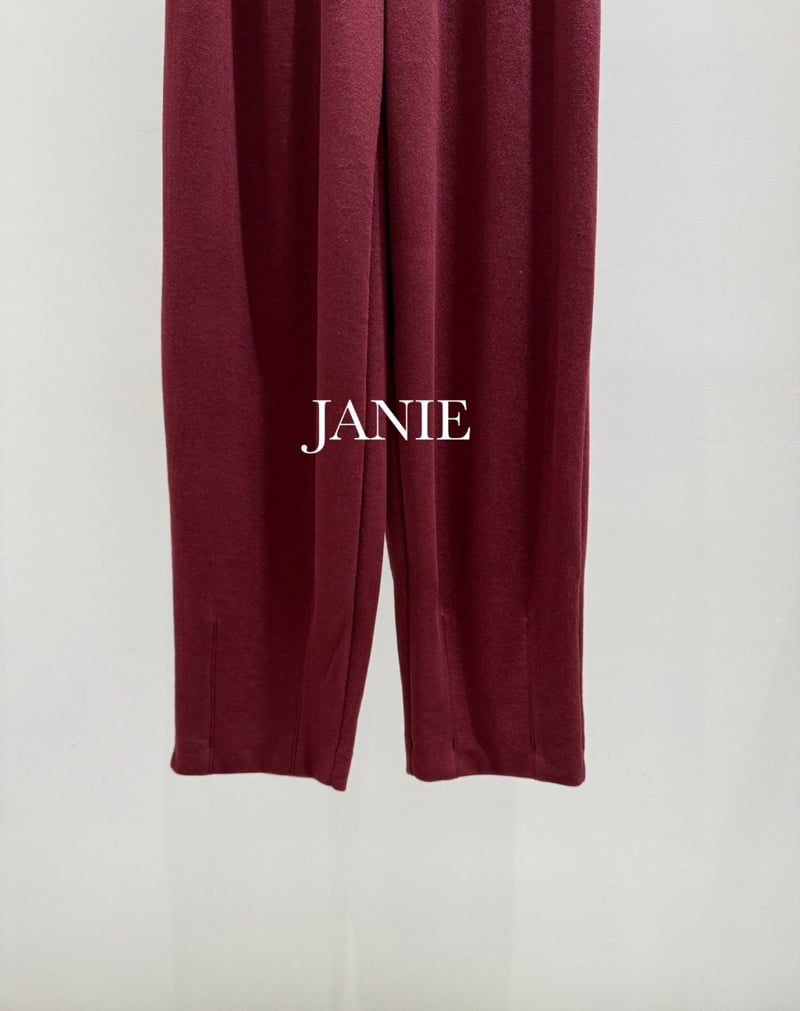 Janie - Korean Women Fashion - #vintageinspired - Low Pants - 4