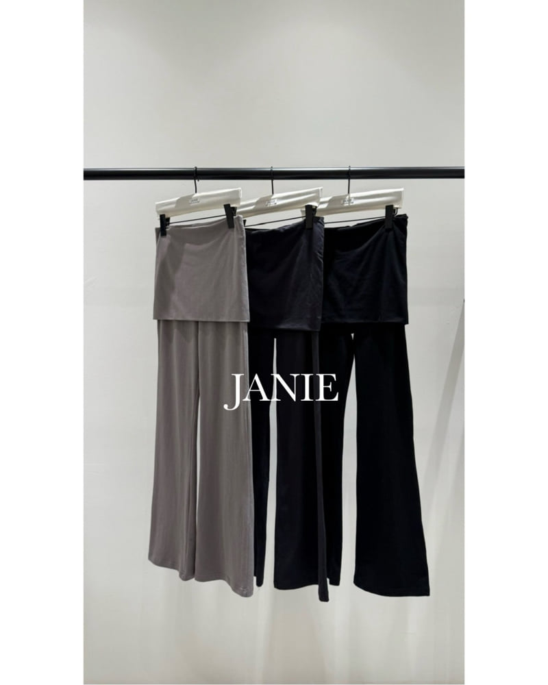 Janie - Korean Women Fashion - #womensfashion - Vivi Span Pants