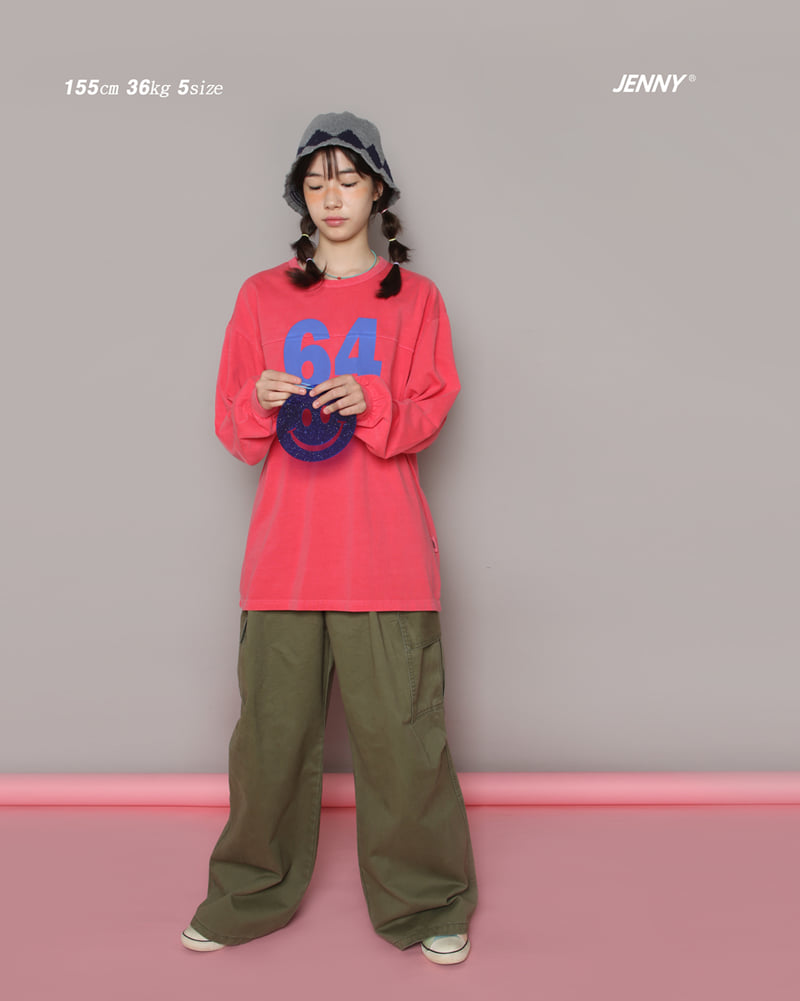 Jenny Basic - Korean Children Fashion - #designkidswear - 64 Pigment Tee - 7
