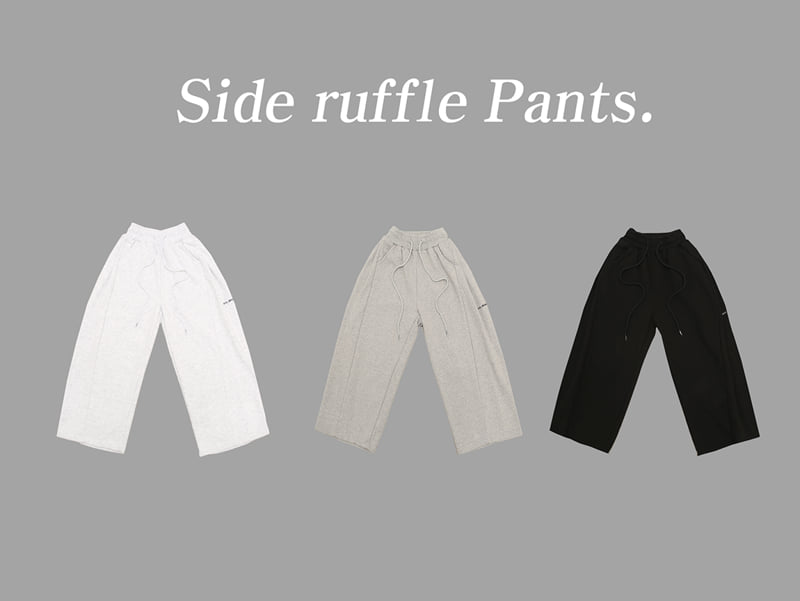 Jenny Basic - Korean Children Fashion - #designkidswear - Basic Side Pleated Loose Fit Pants - 10