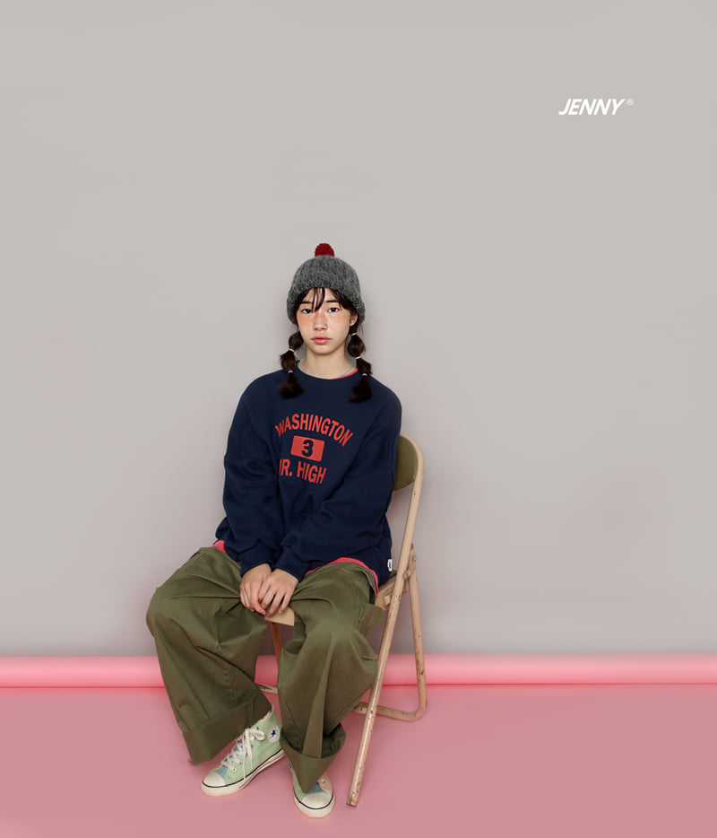 Jenny Basic - Korean Children Fashion - #fashionkids - Washington Sweatshirt - 8