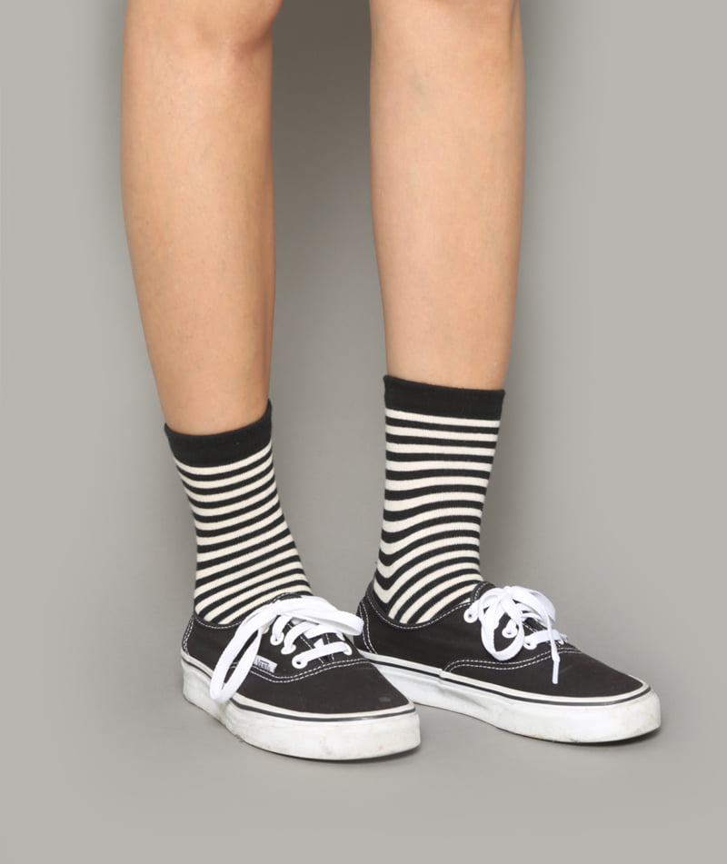 Jenny Basic - Korean Children Fashion - #fashionkids - Striped Socks - 6