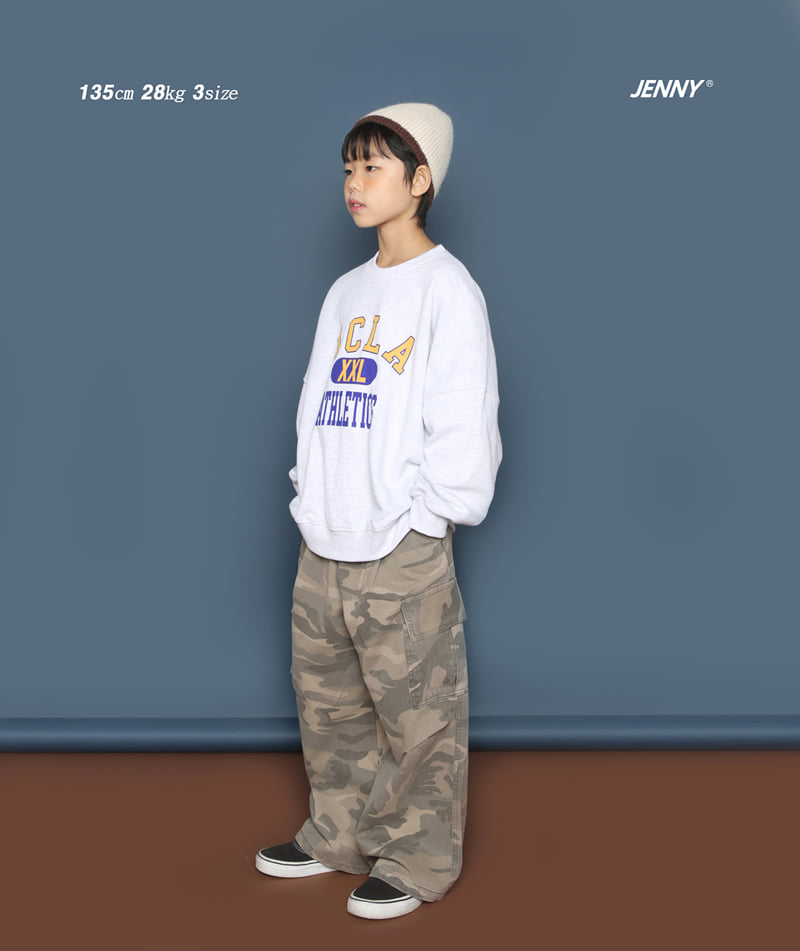 Jenny Basic - Korean Children Fashion - #kidsshorts - UCLA Sweatshirt - 8