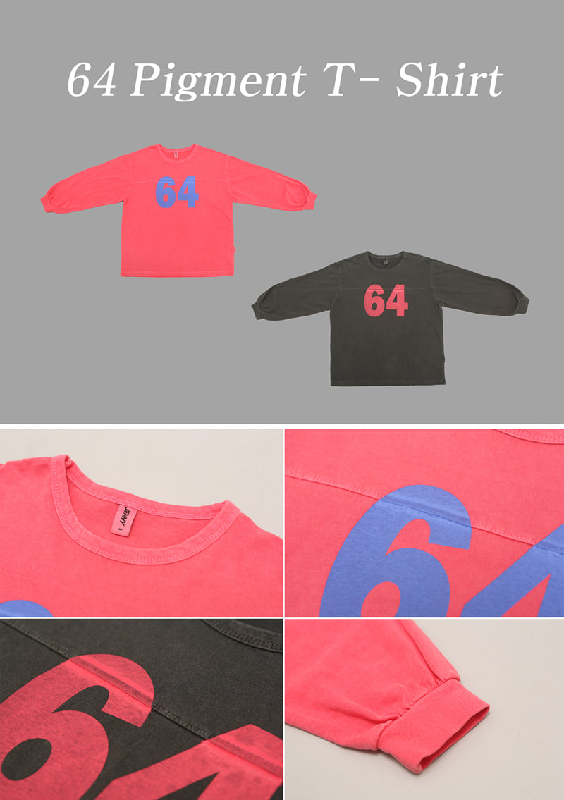 Jenny Basic - Korean Children Fashion - #kidsstore - 64 Pigment Tee - 11
