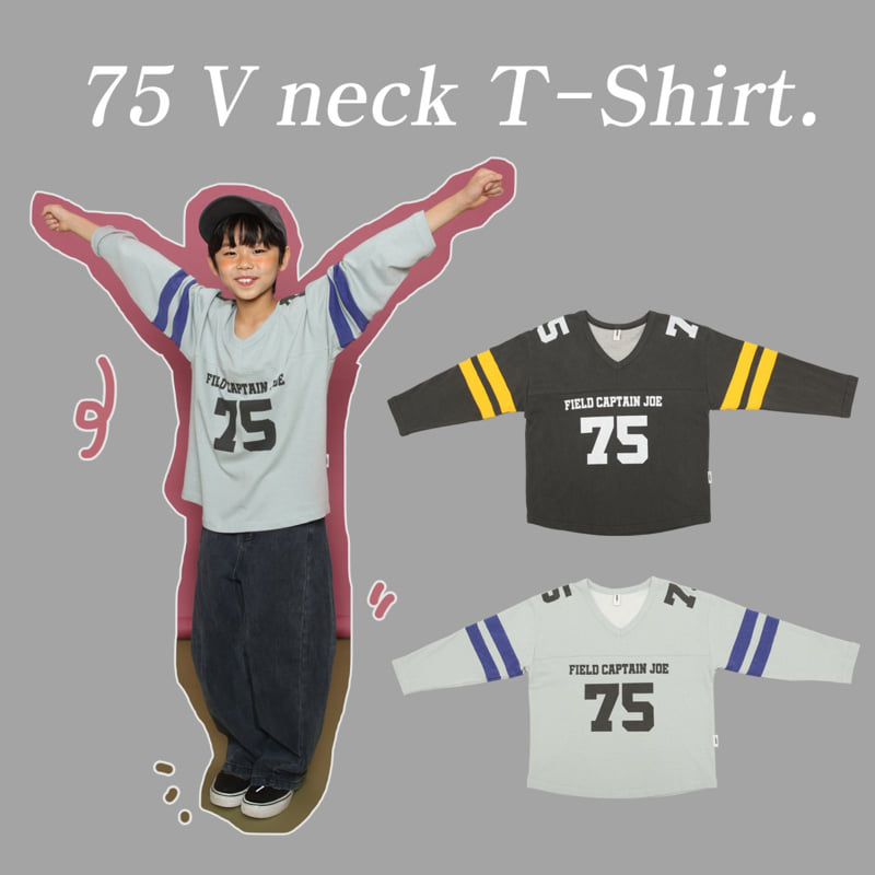 Jenny Basic - Korean Children Fashion - #kidzfashiontrend - 75 V-Neck Tee