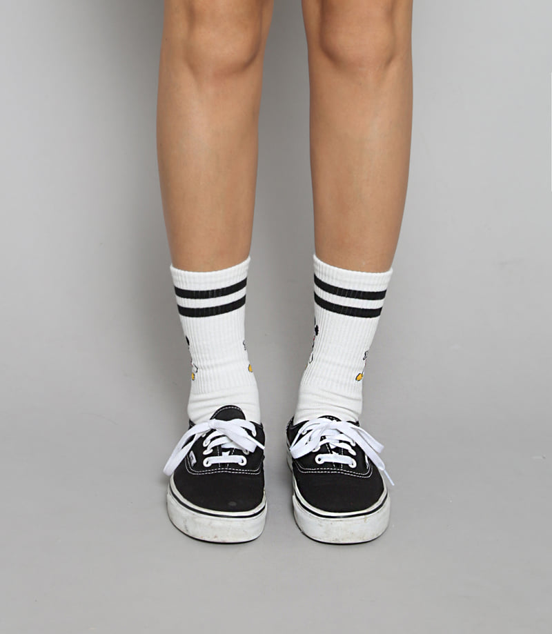 Jenny Basic - Korean Children Fashion - #magicofchildhood - M Middle Socks - 2