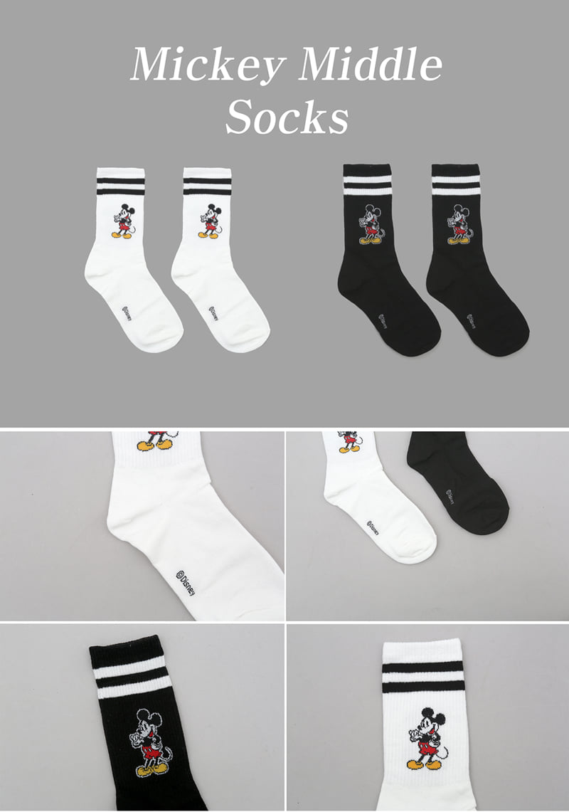 Jenny Basic - Korean Children Fashion - #stylishchildhood - M Middle Socks - 7