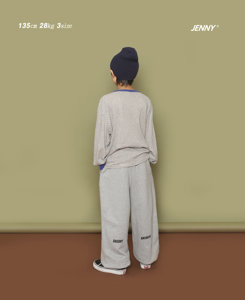 Jenny Basic - Korean Children Fashion - #prettylittlegirls - Collar Stripe Tee - 4