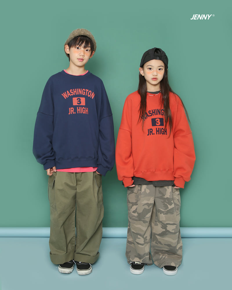 Jenny Basic - Korean Children Fashion - #toddlerclothing - Washington Sweatshirt - 2