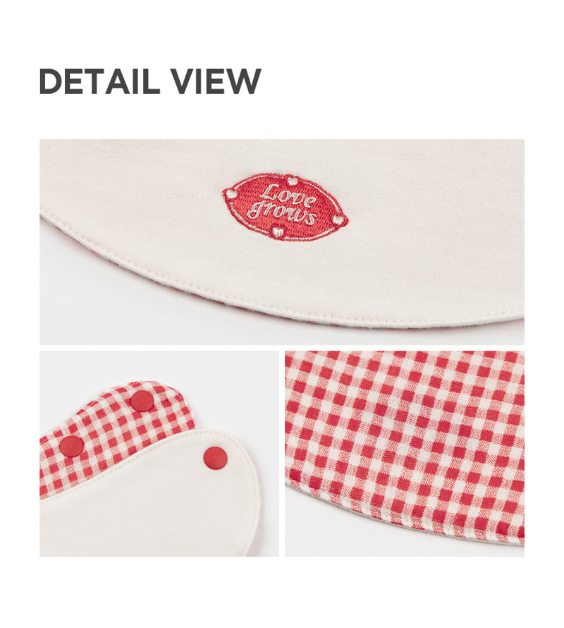 Kids Clara - Korean Baby Fashion - #babyboutique - Dahlia Reversible Baby Bib (set of 5) - 6