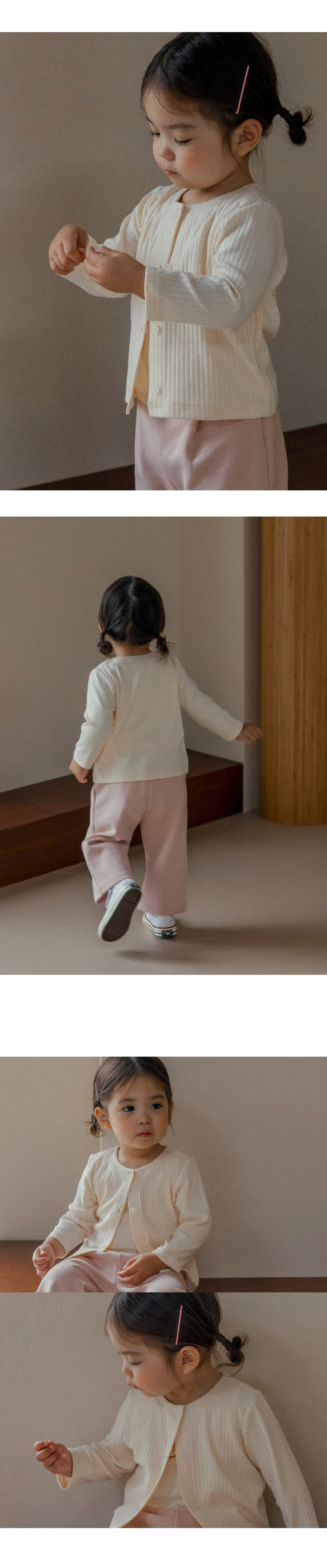 Kids Clara - Korean Baby Fashion - #babyboutique - Fable Cardigan Set - 2