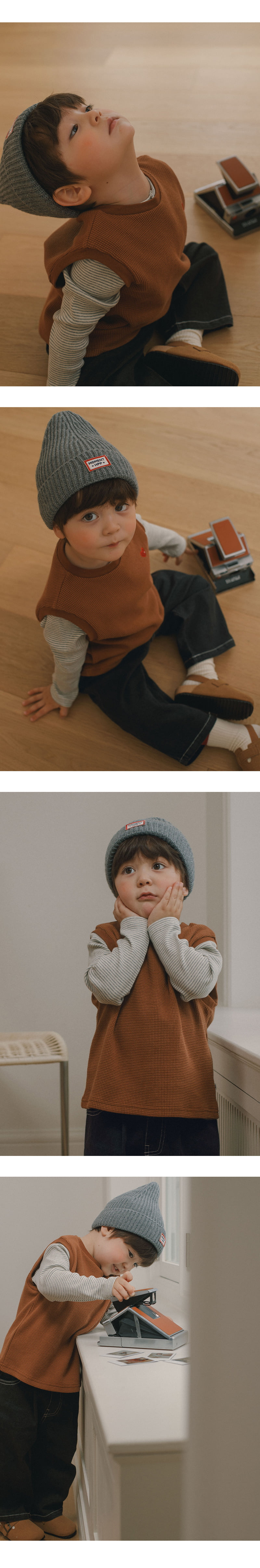 Kids Clara - Korean Baby Fashion - #babyboutique - Nigel Vest - 2