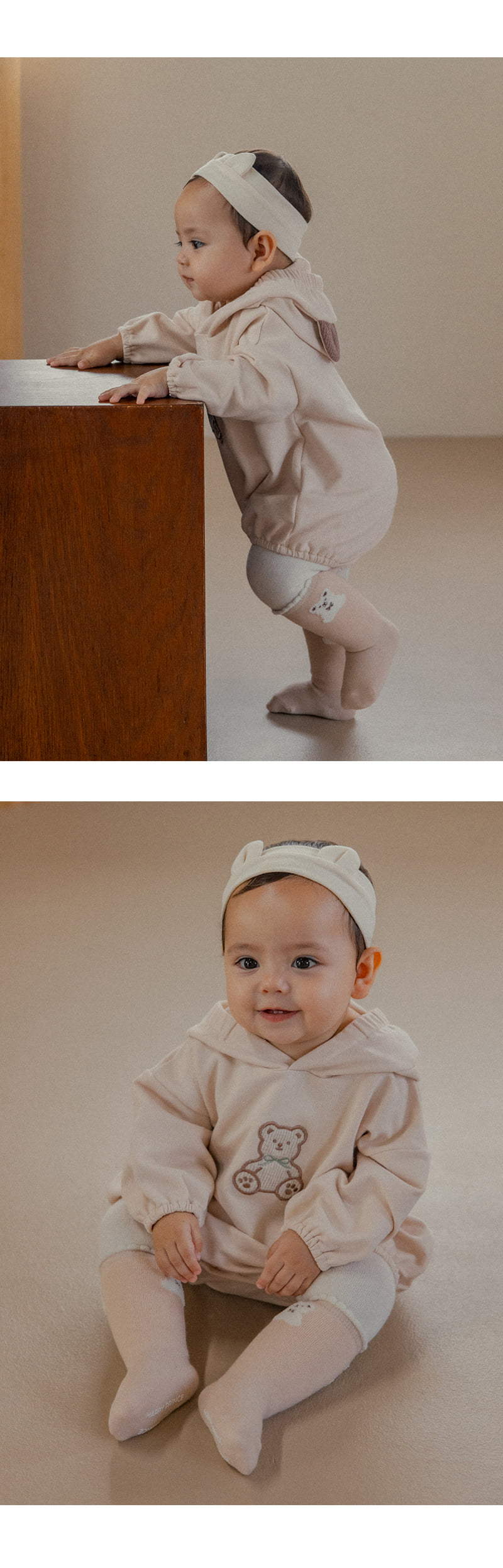 Kids Clara - Korean Baby Fashion - #onlinebabyshop - Poby Baby Knee Socks (Set of 5) - 4