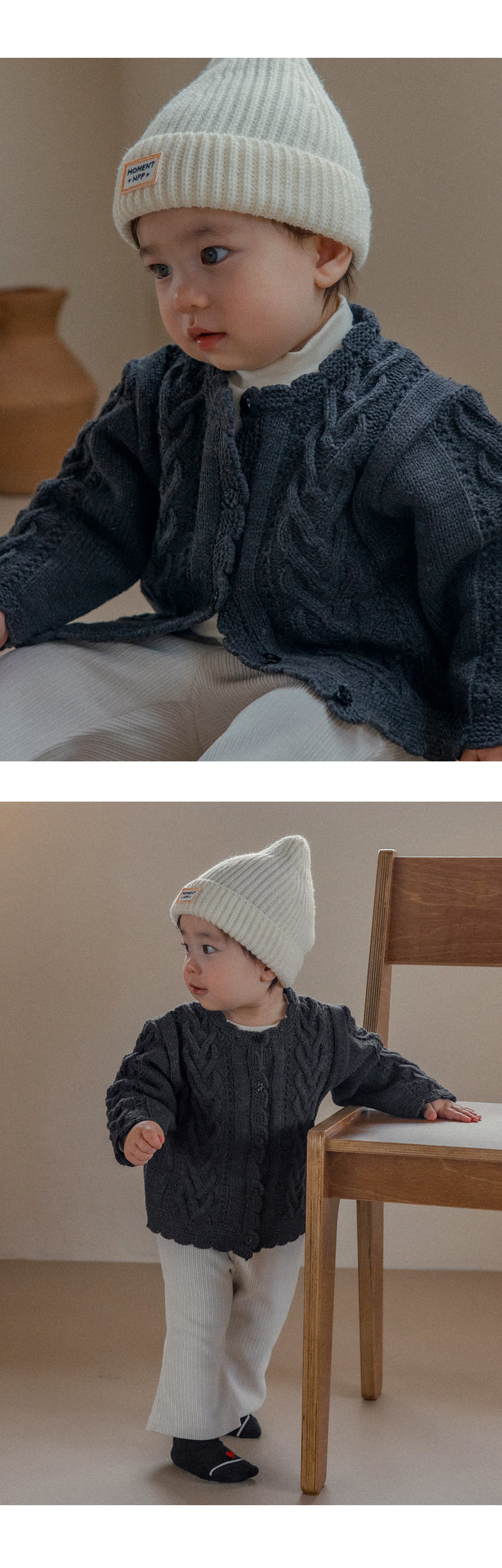 Kids Clara - Korean Baby Fashion - #babyboutique - Modi Knit Baby Cardigan - 6