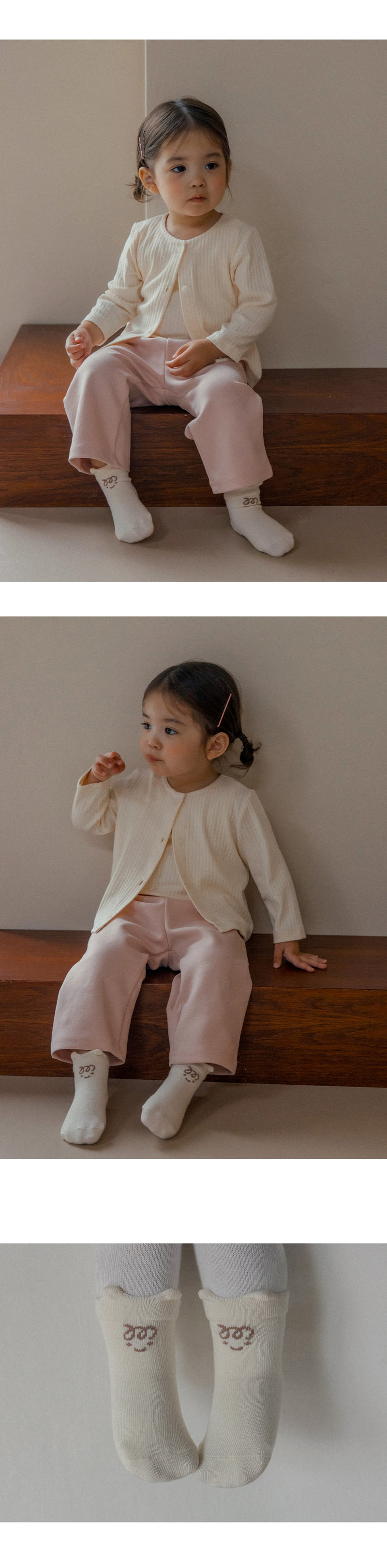 Kids Clara - Korean Baby Fashion - #babyboutiqueclothing - Shyro Baby Socks 2-piece Set (set of 5) - 2