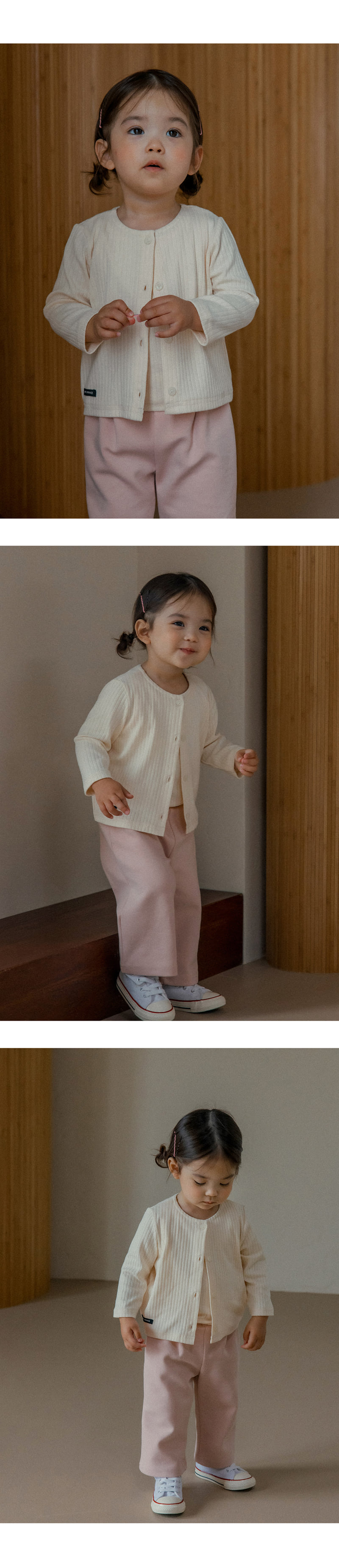 Kids Clara - Korean Baby Fashion - #babyboutiqueclothing - Fable Cardigan Set - 3