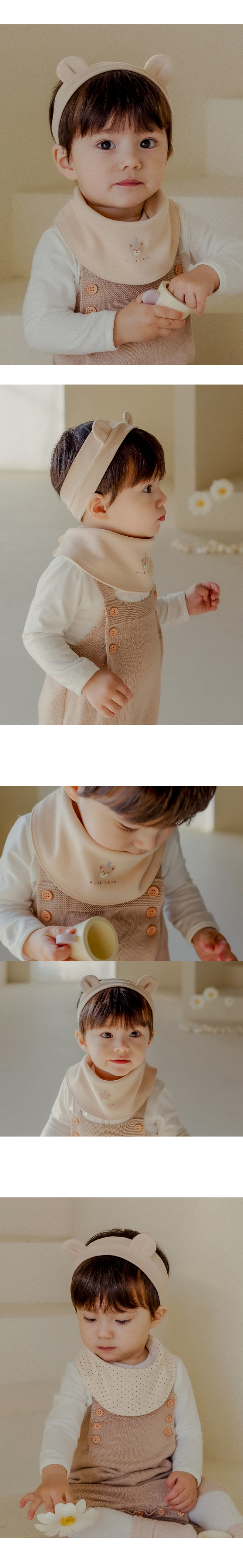 Kids Clara - Korean Baby Fashion - #babyboutiqueclothing - Edith Reversible Banana Bib - 2