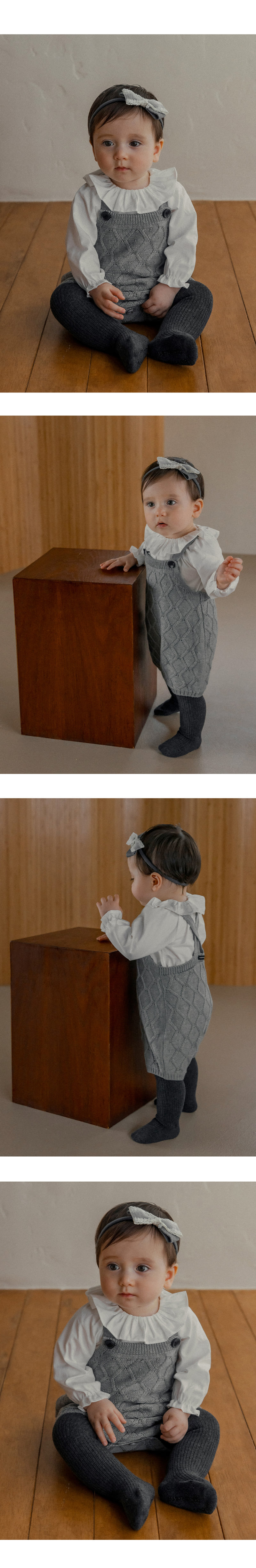 Kids Clara - Korean Baby Fashion - #babyboutiqueclothing - Mild Ribbed Baby Tights (Set of 5) - 5