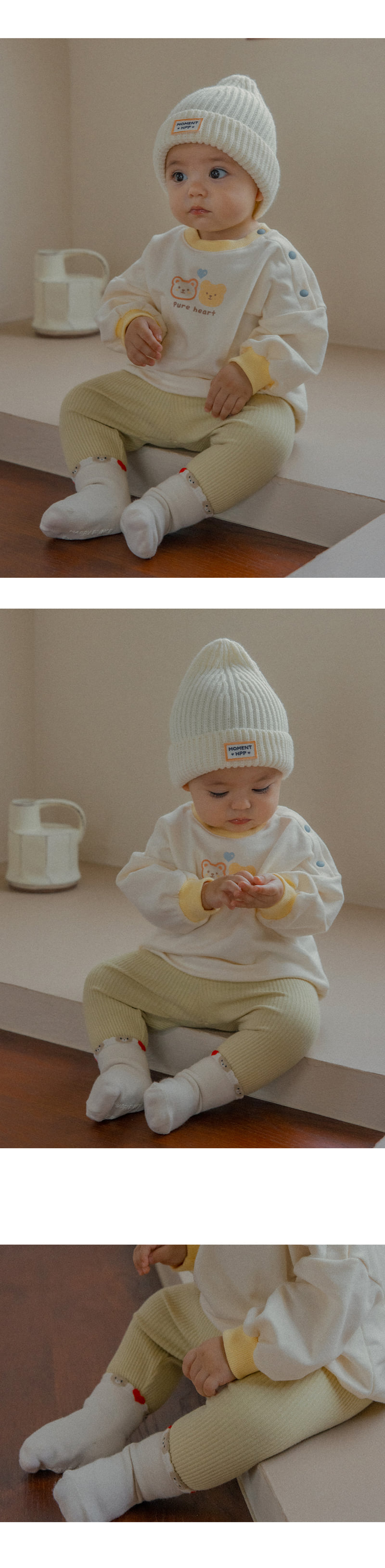 Kids Clara - Korean Baby Fashion - #babyboutiqueclothing - Seine Baby Leggings - 2