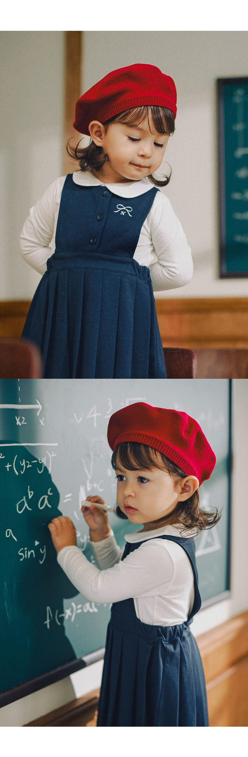 Kids Clara - Korean Baby Fashion - #babyboutiqueclothing - Karen Round Baby Collar Tee - 3