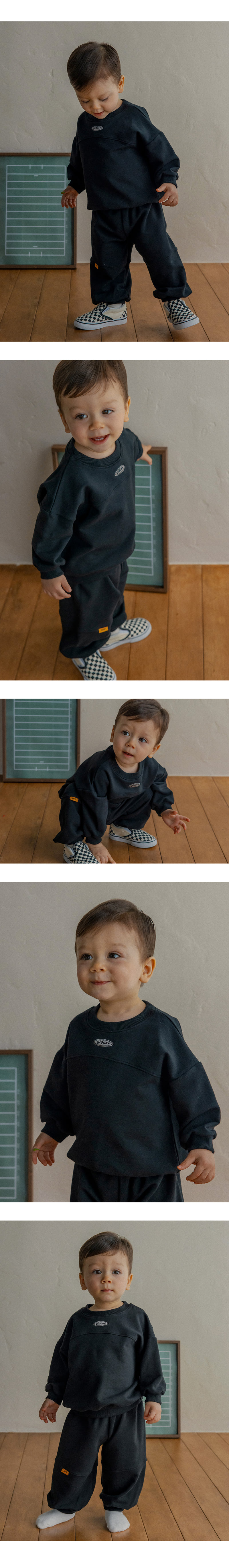 Kids Clara - Korean Baby Fashion - #babyclothing - Muscat Set-up_Black - 5