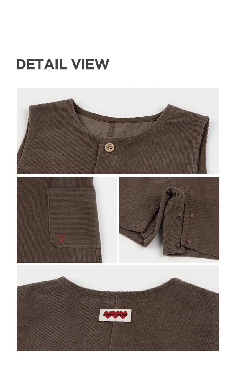 Kids Clara - Korean Baby Fashion - #babyclothing - Nuts Baby Jumpsuit - 7