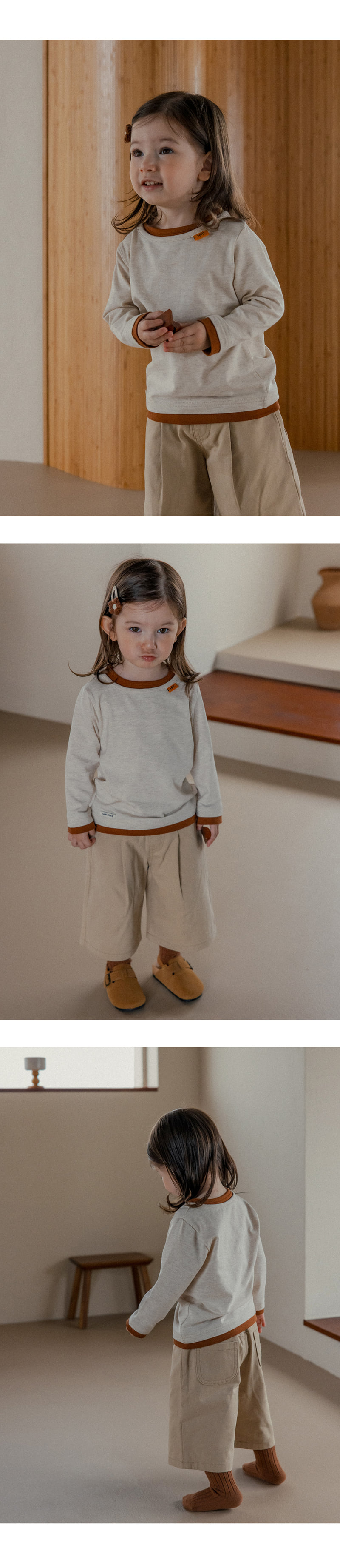 Kids Clara - Korean Baby Fashion - #babyclothing - Sage Wide Pants - 3