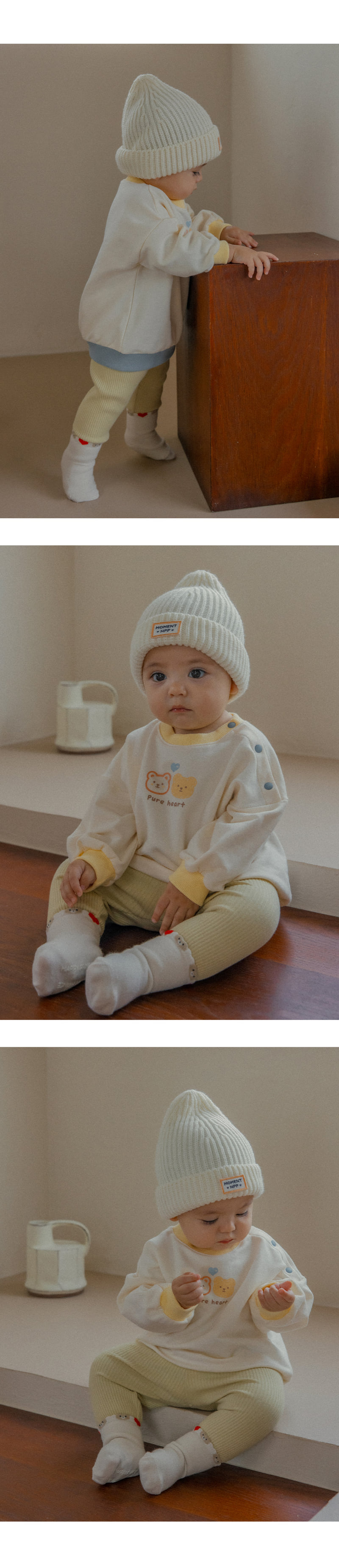 Kids Clara - Korean Baby Fashion - #babyclothing - Seine Baby Leggings - 3