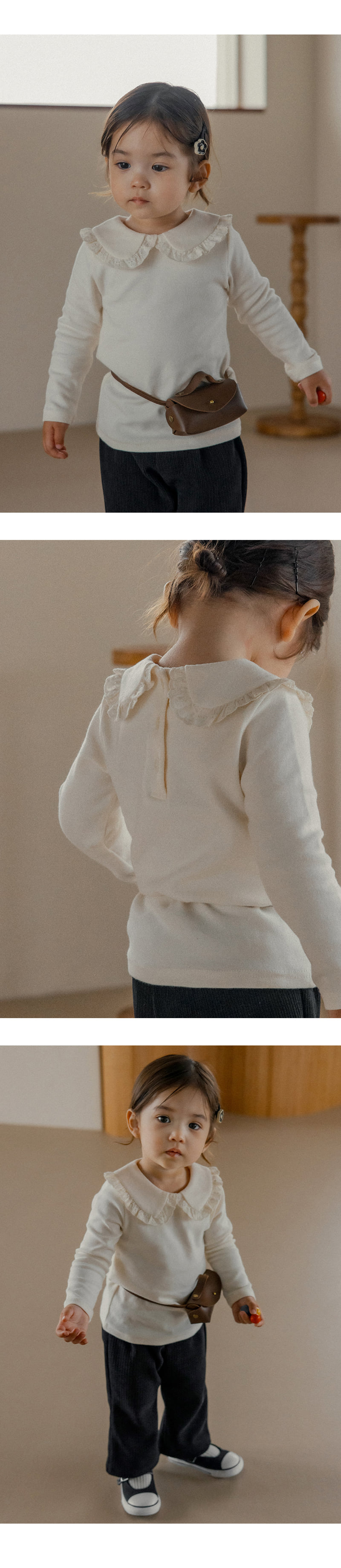 Kids Clara - Korean Baby Fashion - #babyclothing - Lire Baby Tee - 2