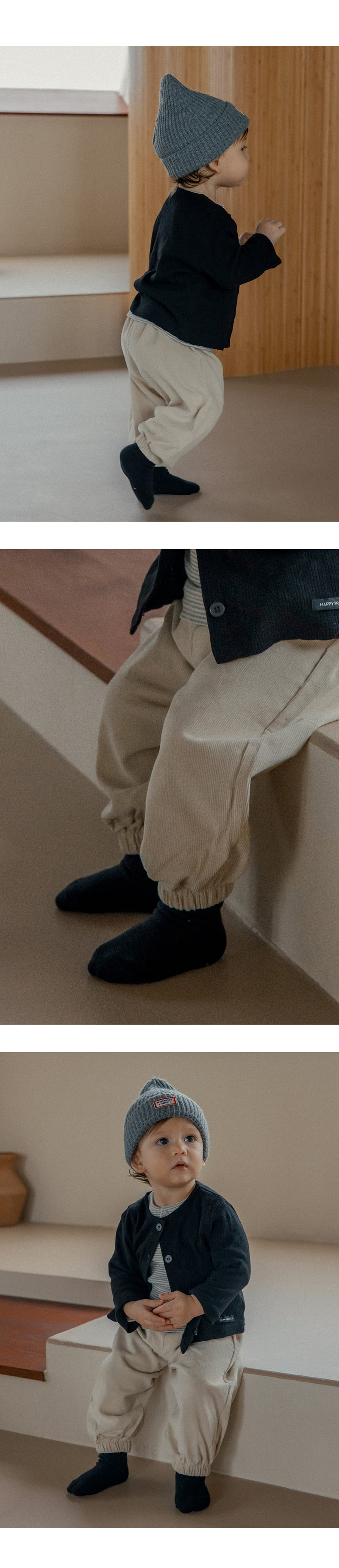 Kids Clara - Korean Baby Fashion - #babyfashion - The Basic Socks 3-color Set (set of 5) - 5