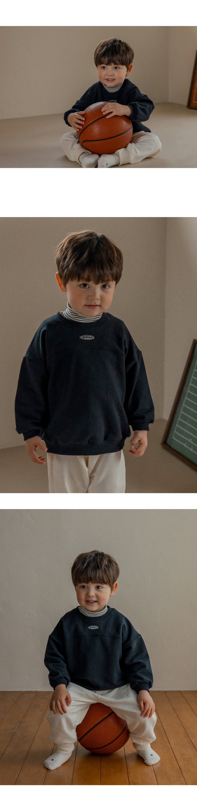 Kids Clara - Korean Baby Fashion - #babyfashion - Muscat Set-up_Black - 6