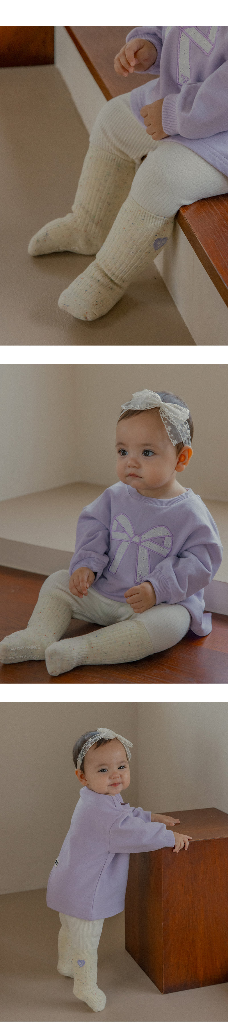 Kids Clara - Korean Baby Fashion - #babyclothing - Seine Baby Leggings - 4