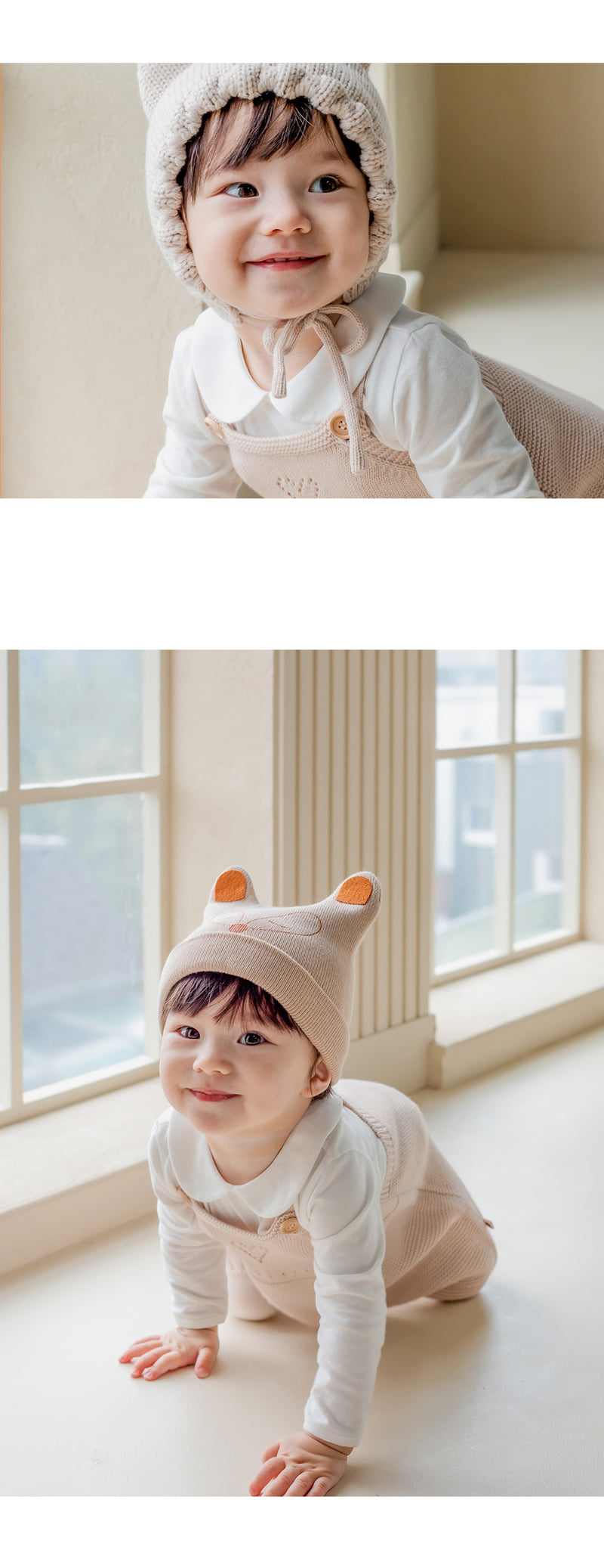Kids Clara - Korean Baby Fashion - #babyfashion - Karen Round Baby Collar Tee - 5
