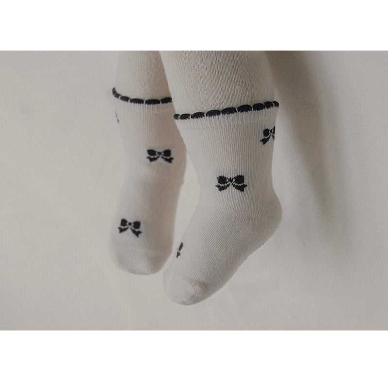 Kids Clara - Korean Baby Fashion - #babyfashion - Gemma Baby Socks (set of 5) - 3