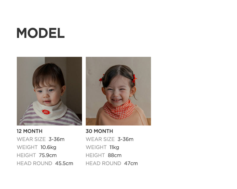 Kids Clara - Korean Baby Fashion - #babyfever - Dahlia Reversible Baby Bib (set of 5) - 10