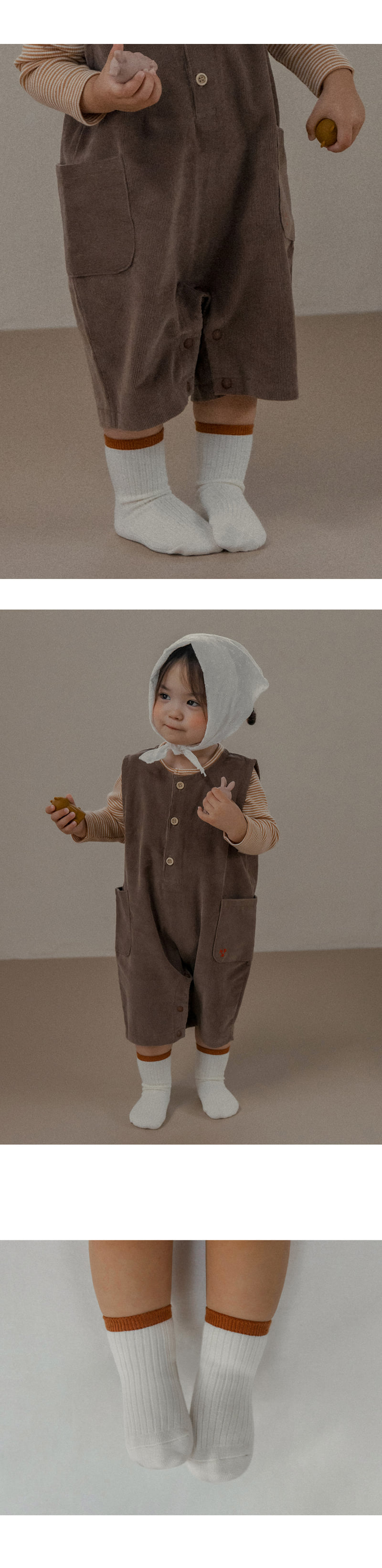 Kids Clara - Korean Baby Fashion - #babyfever - Eto Ribbed Socks (set of 5) - 2