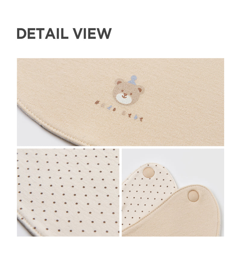 Kids Clara - Korean Baby Fashion - #babyfever - Edith Reversible Banana Bib - 5