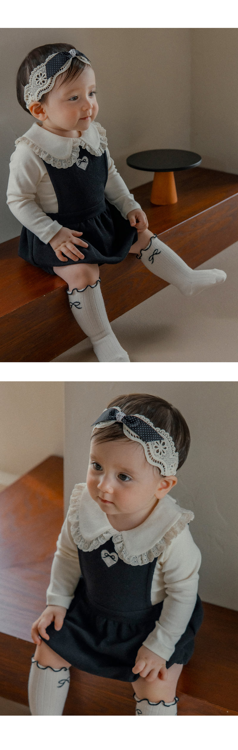 Kids Clara - Korean Baby Fashion - #babyfashion - Lire Baby Tee - 4