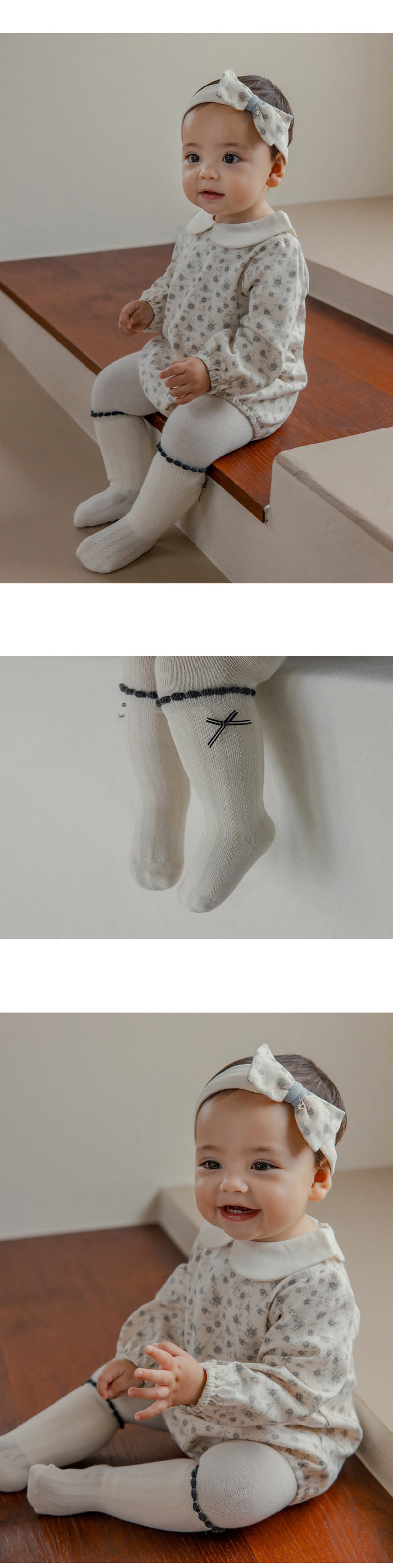 Kids Clara - Korean Baby Fashion - #babyfever - Raffine Baby Knee Socks (set of 5) - 2