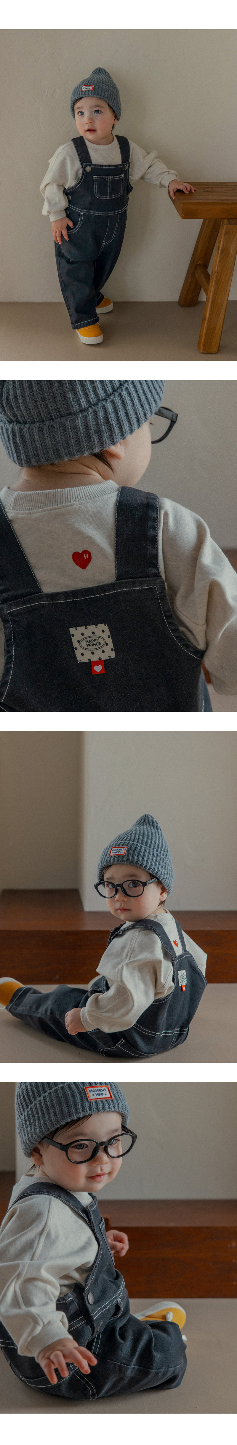 Kids Clara - Korean Baby Fashion - #babygirlfashion - Cottage Baby Overalls - 3