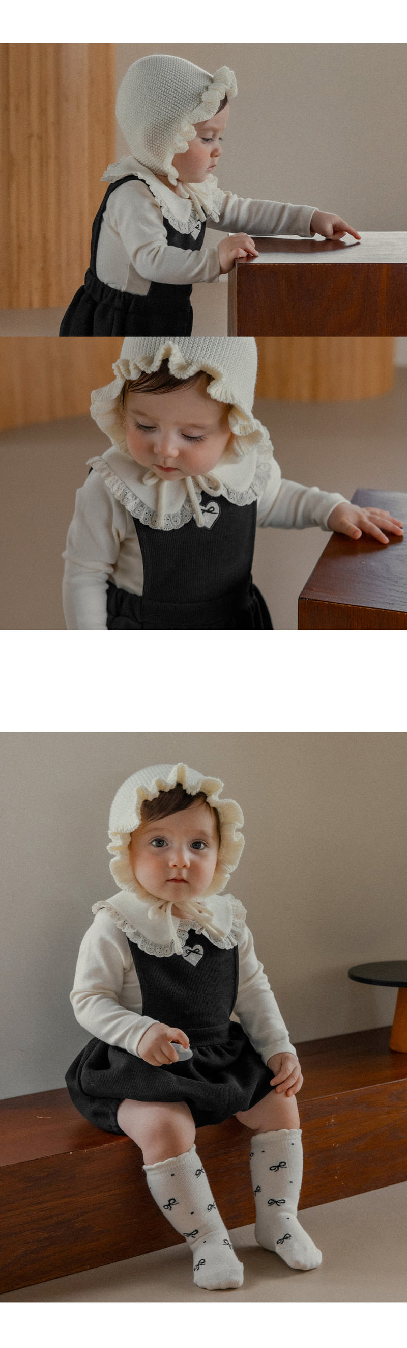 Kids Clara - Korean Baby Fashion - #babygirlfashion - Lire Baby Tee - 5